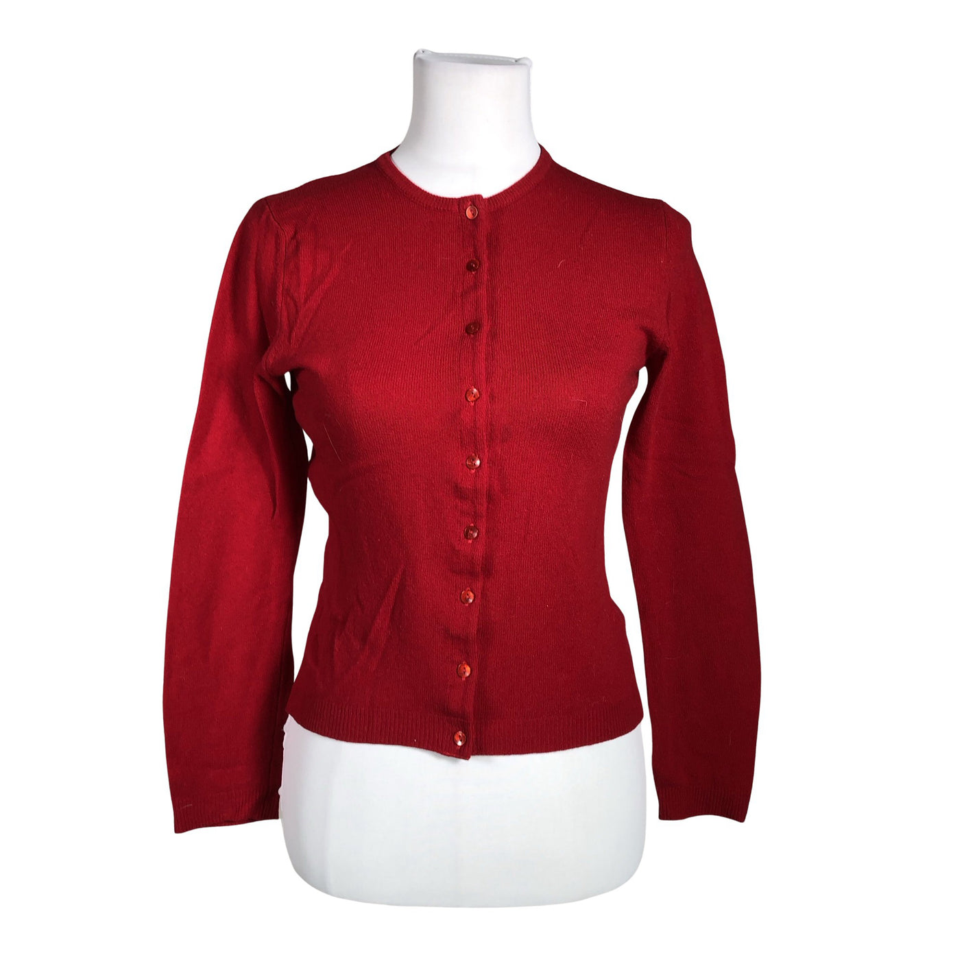 Naisten Benetton - Neulepaita, koko 34 - Punainen (1)