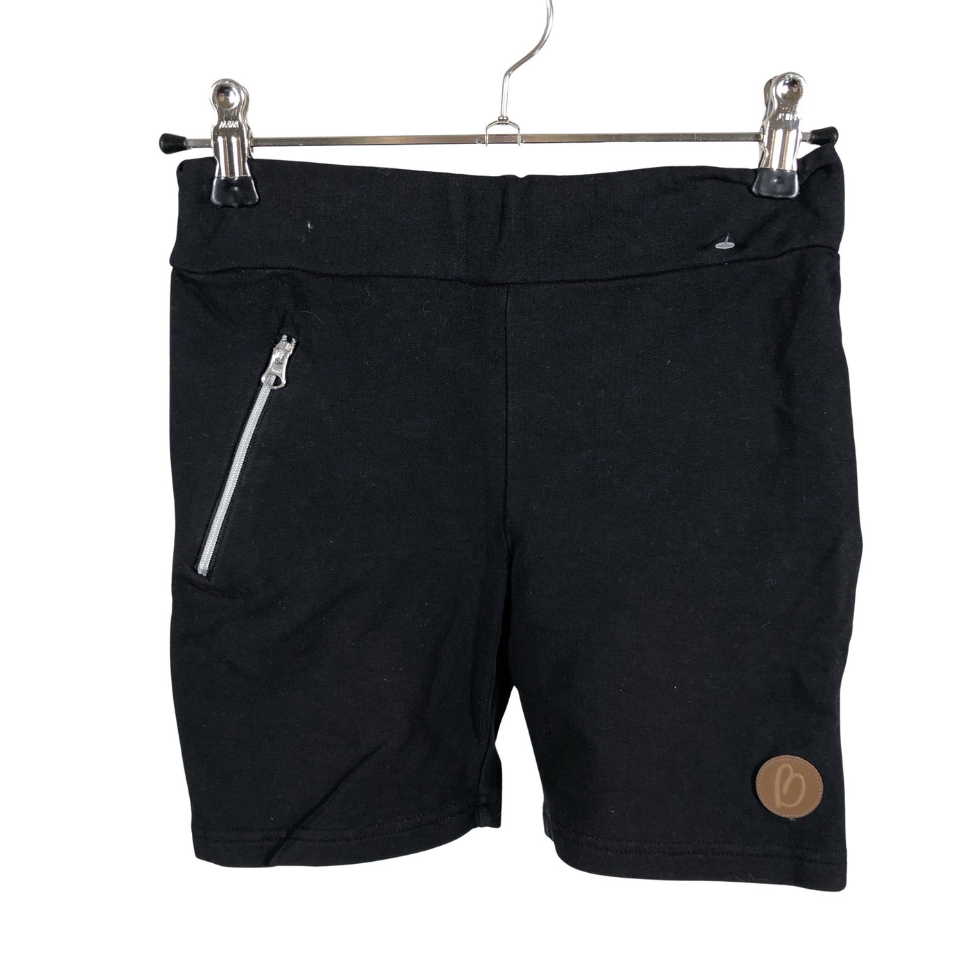 Unisex Blaa - Collegeshortsit, koko 122 - 128 - Musta (1)