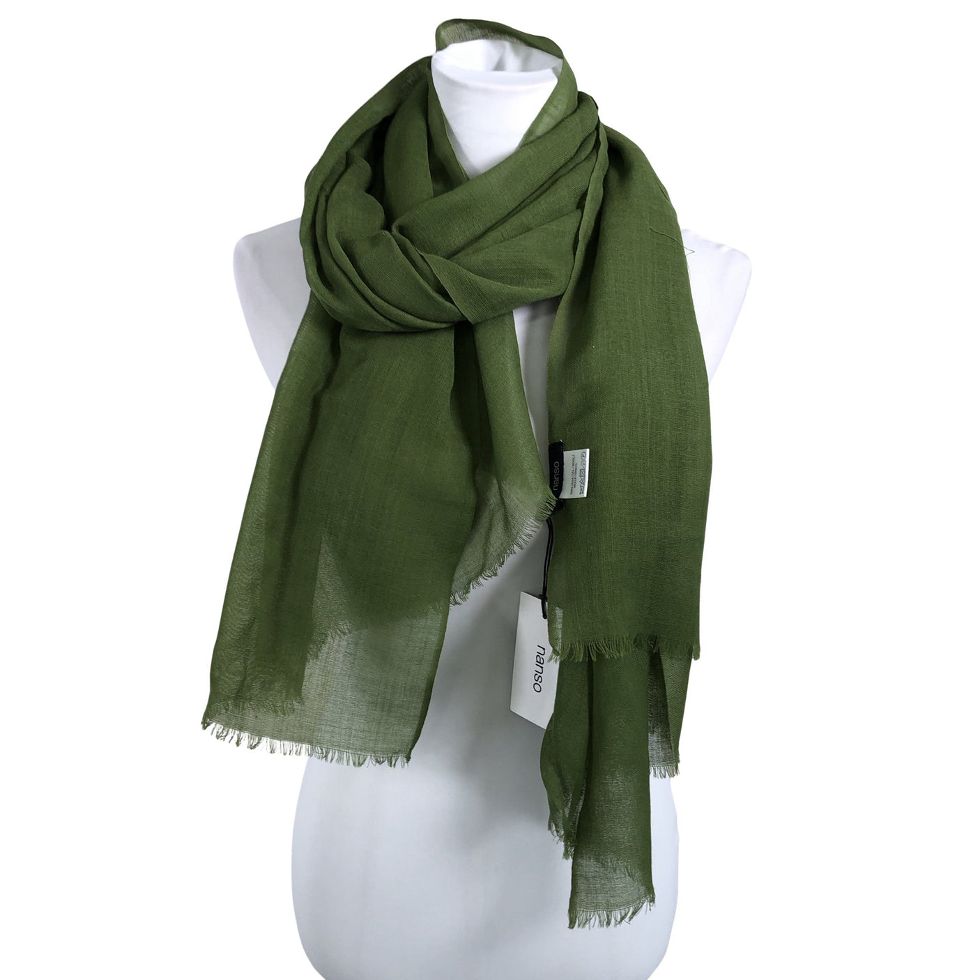 Unisex Nanso - Huivi, koko Maxi - Vihreä (1)