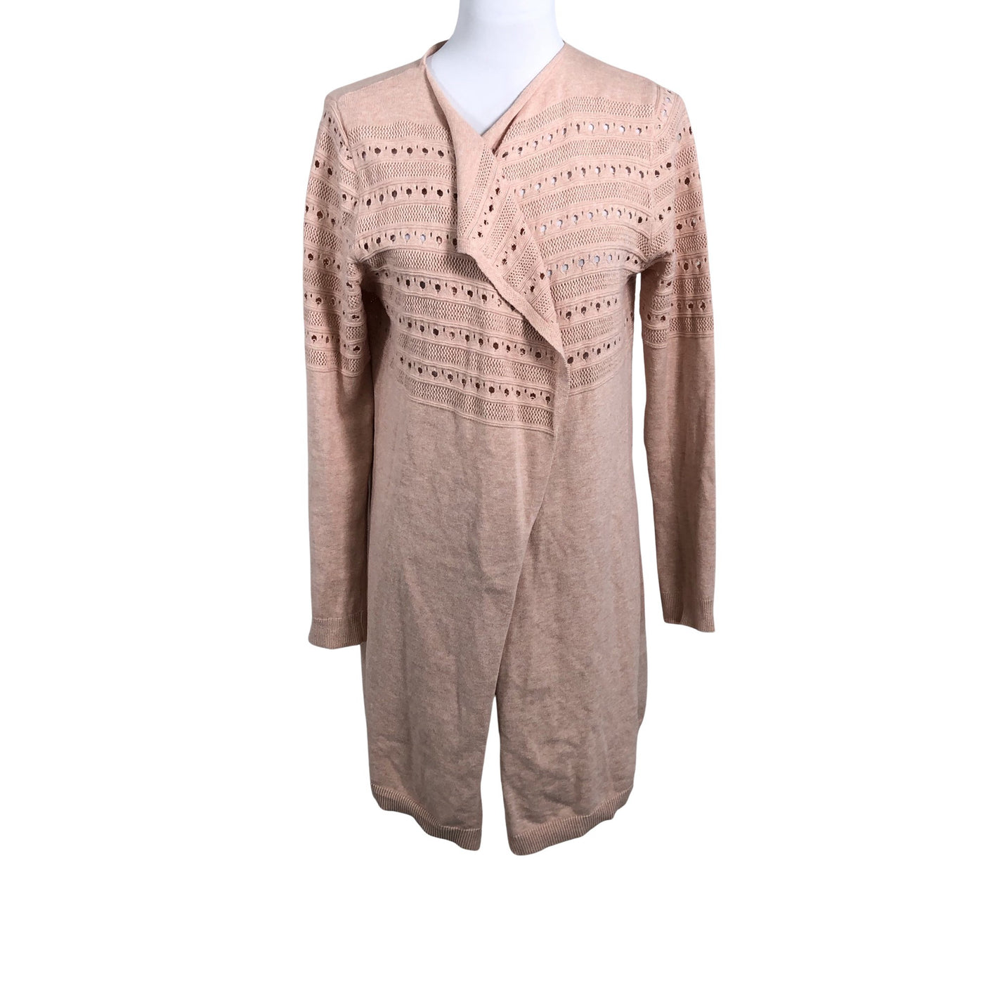 Naisten Cream - Neuletakki, koko 40 - Vaaleanpunainen (1)