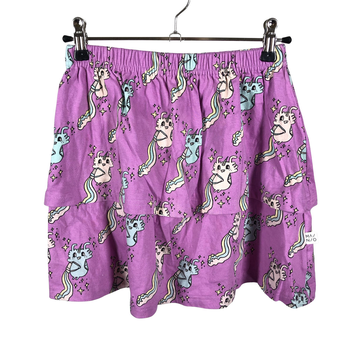 Tyttöjen Mainio - Trikoohame, koko 122 - 128 - Violetti (1)