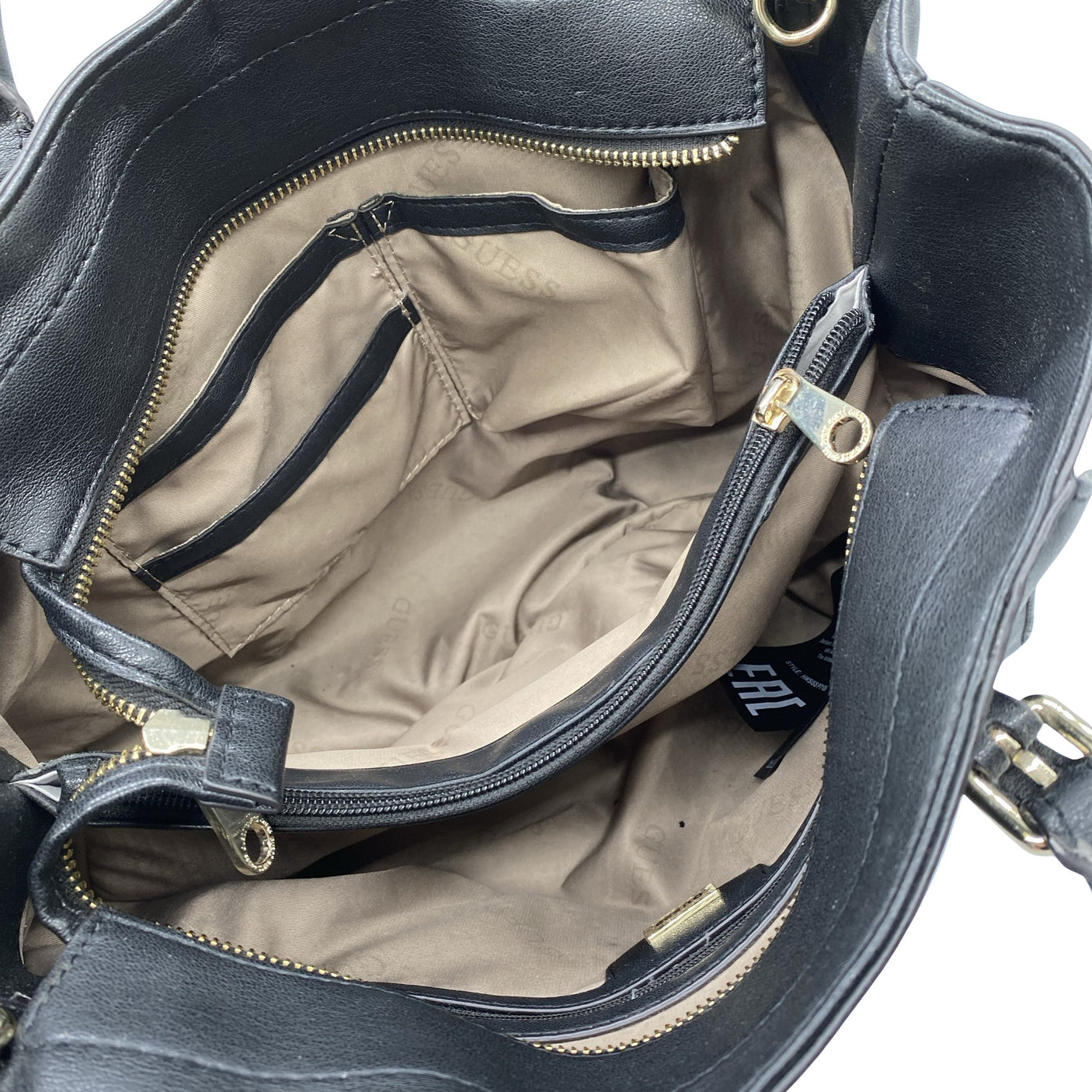 Naisten Guess - Käsilaukku, koko Maxi - Musta (2)