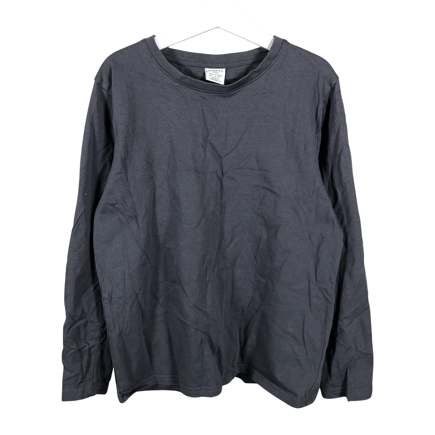 Unisex Lindex - Trikoopaita, koko 134 - 140 - Harmaa (1)