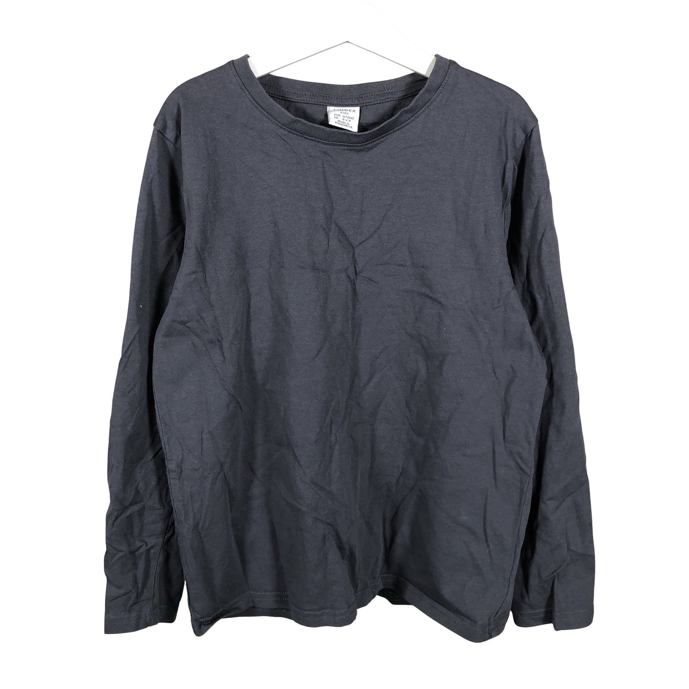 Unisex Lindex - Trikoopaita, koko 134 - 140 - Harmaa (2)