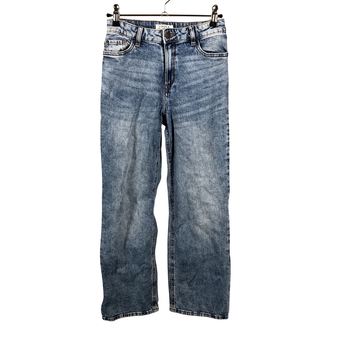 Tyttöjen Lindex - Farkut, koko 140 - 146 - Vaaleansininen (1)