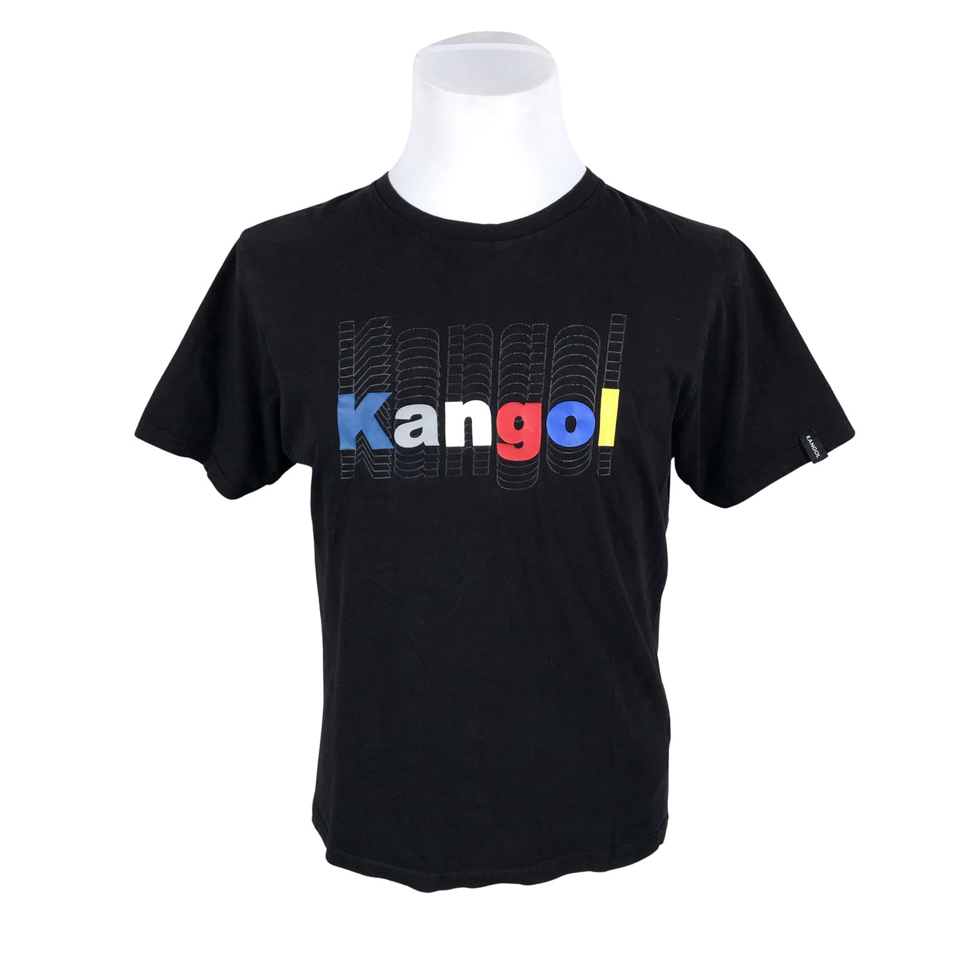 Miesten Kangol - T-paita, koko L - Musta (1)