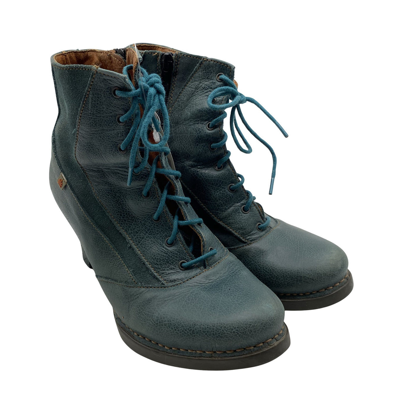 Naisten Art Gallery - Nilkkurit, koko 39 - Turkoosi (2)