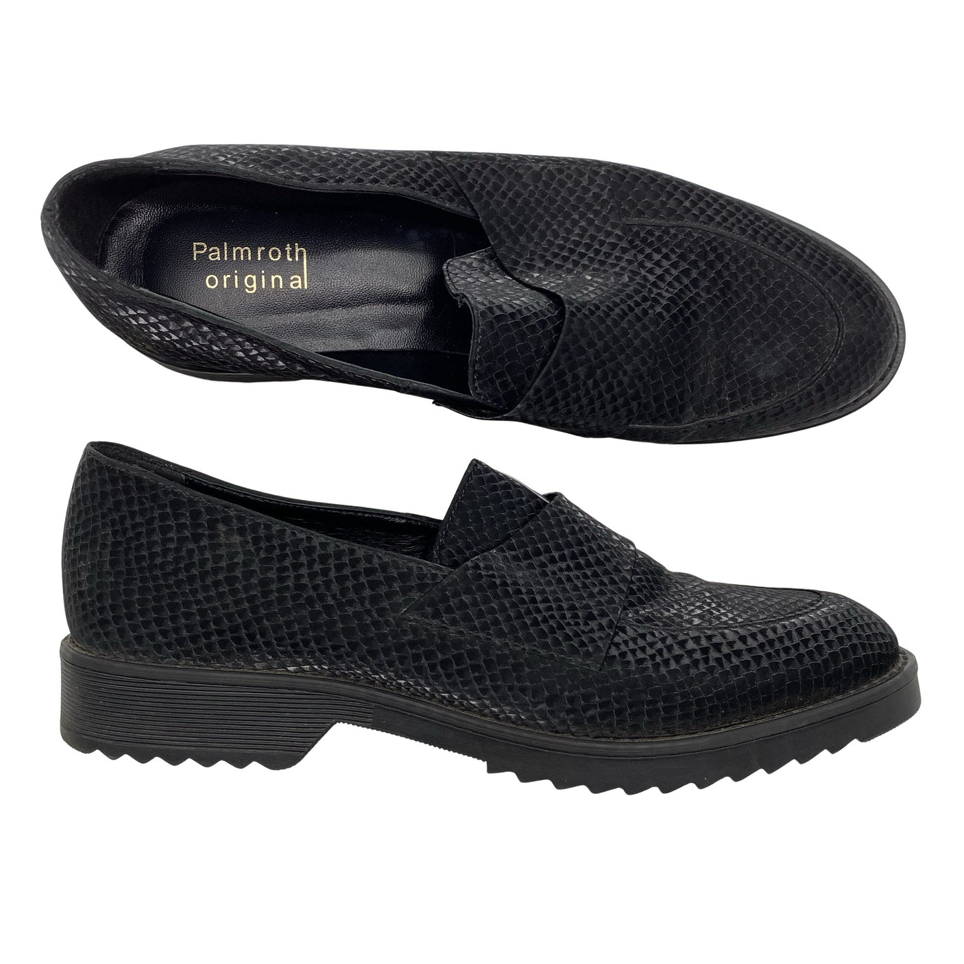 Naisten Palmroth - Loaferit, koko 38 - Musta (1)