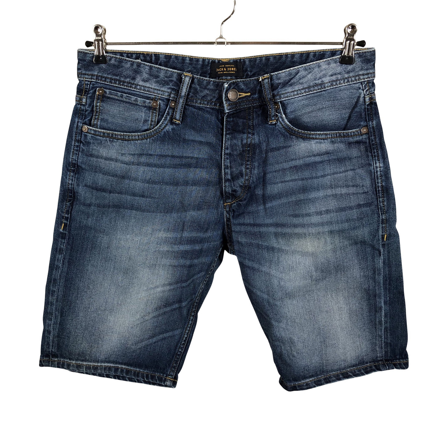 Miesten Jack & Jones - Farkkushortsit, koko M - Sininen (1)
