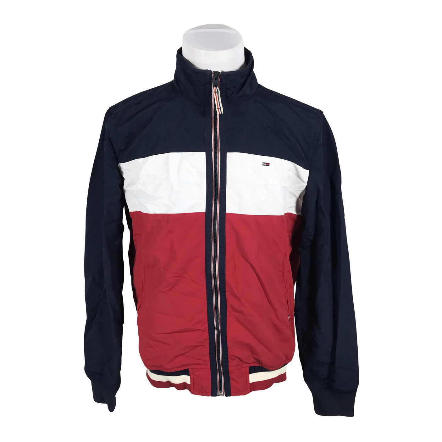 Miesten Tommy Jeans (Tommy Hilfiger) - Ulkoilutakki, koko L - Sininen (1)
