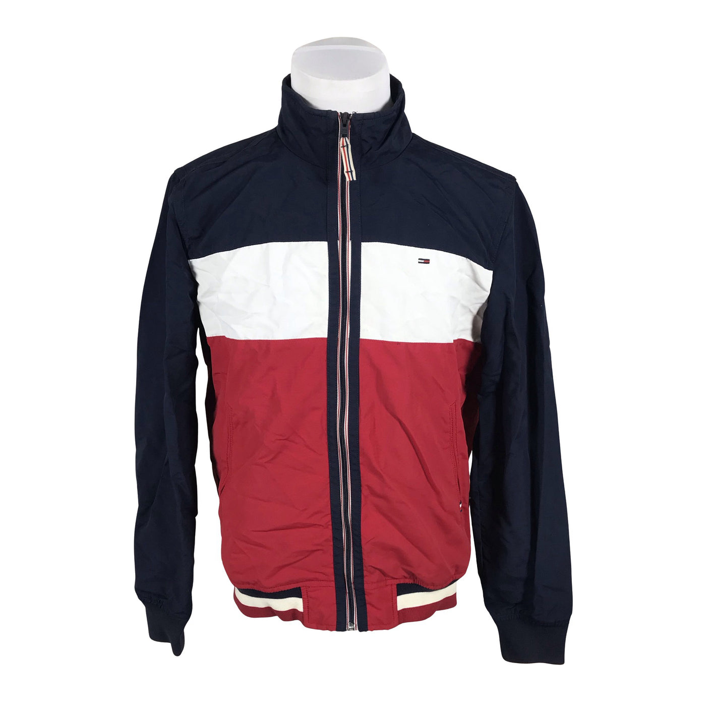 Miesten Tommy Jeans (Tommy Hilfiger) - Ulkoilutakki, koko L - Sininen (2)