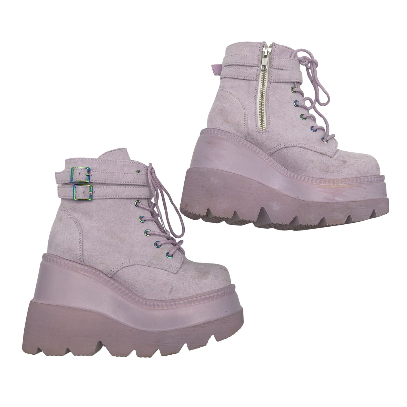 Naisten Demonia - Nilkkurit, koko 36 - Violetti (1)