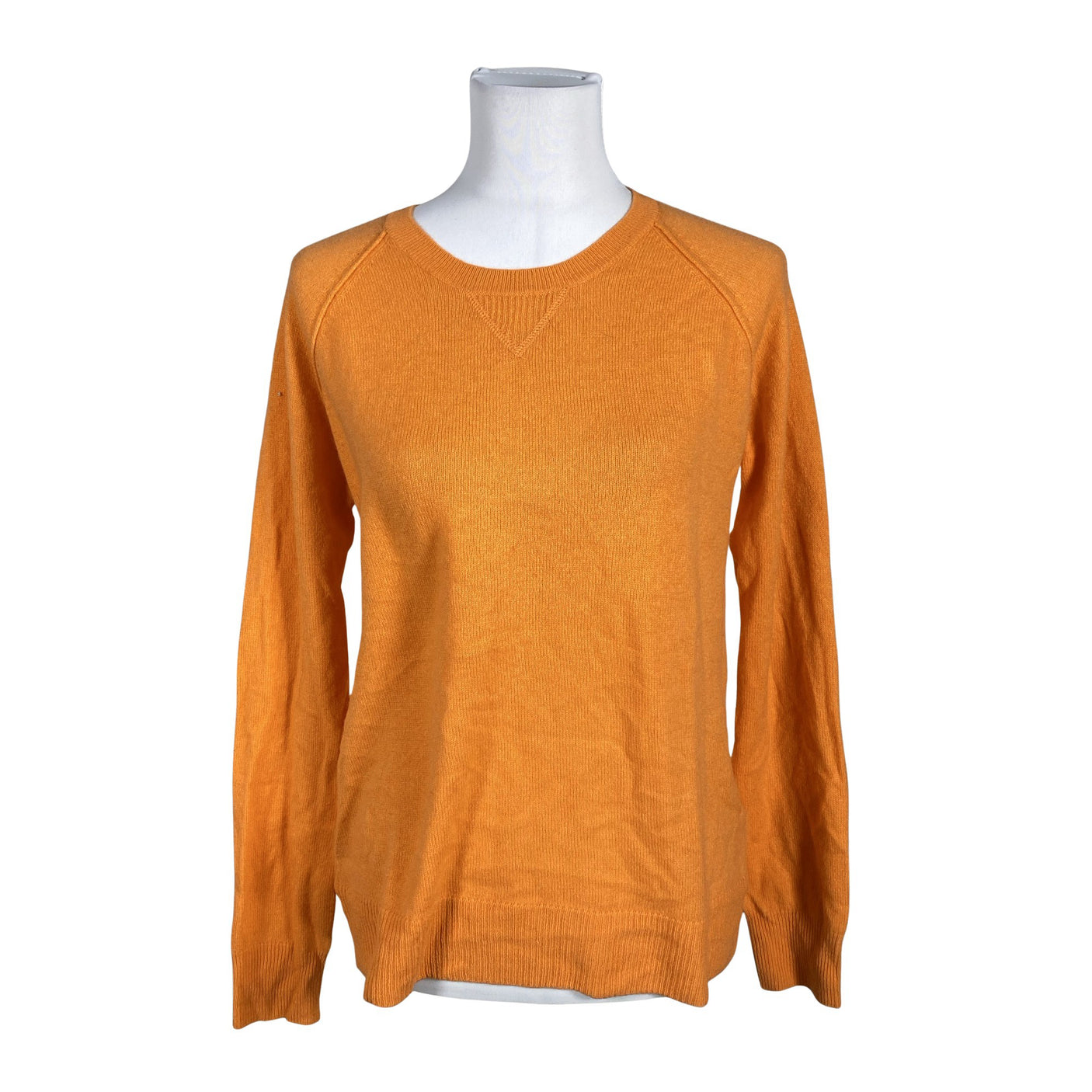 Naisten Authentic Cashmere - Neulepaita, koko 40 - Oranssi (1)