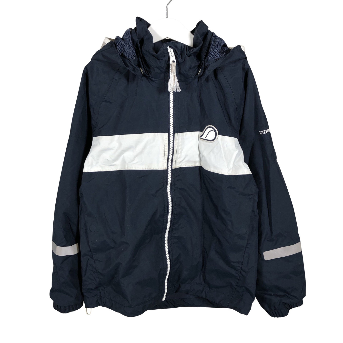 Unisex Didriksons - Välikausitakki, koko 128 - 134 - Sininen (2)