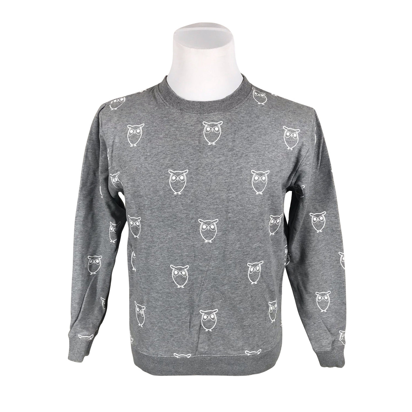 Miesten Knowledge Cotton Apparel - Collegepaita, koko S - Harmaa (2)