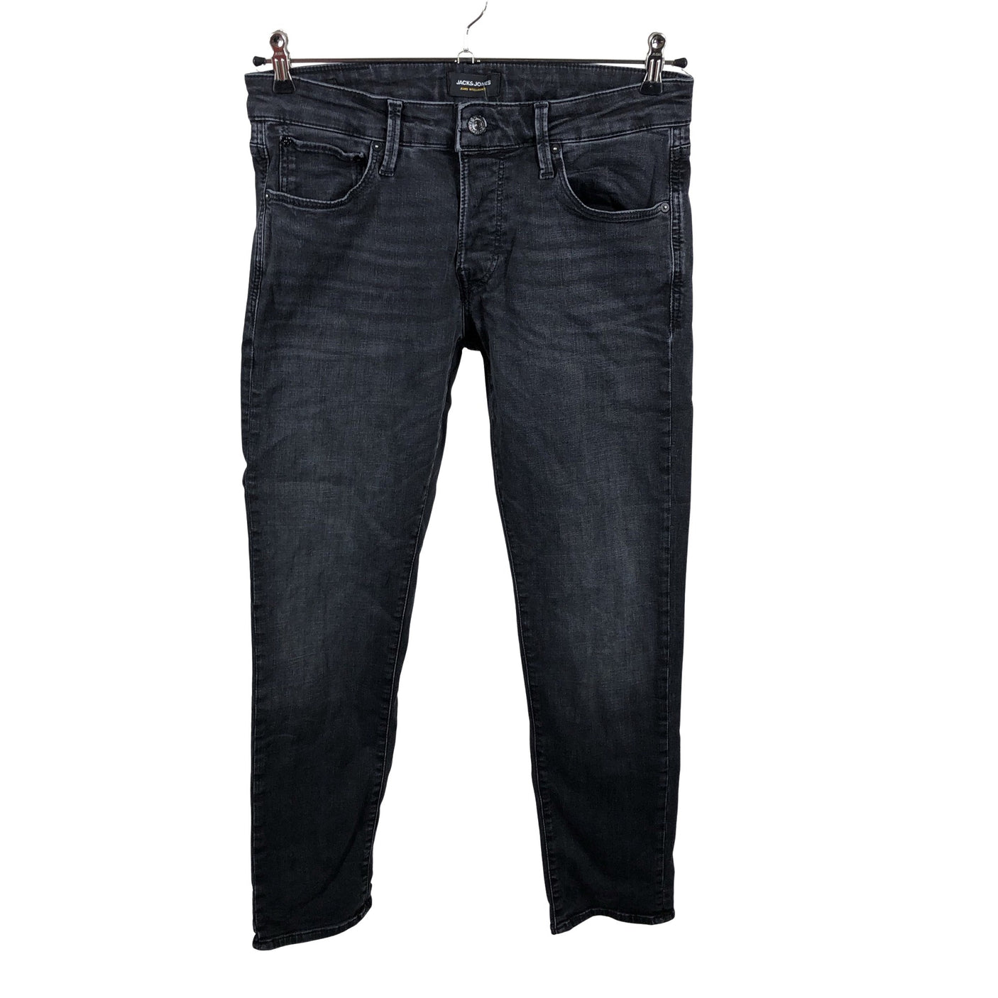 Miesten Jack & Jones - Farkut, koko W32 - Musta (1)