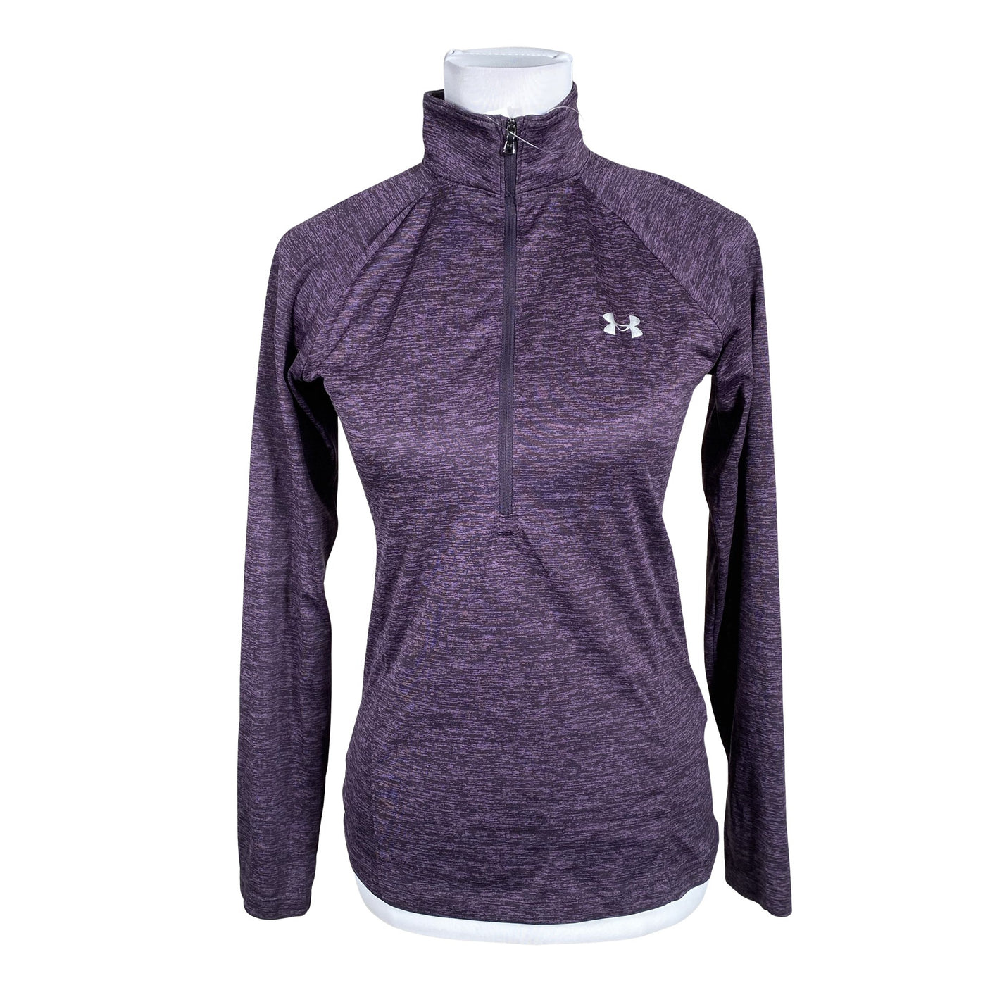Naisten Under Armour - Urheilupaita, pitkät hihat, koko 36 - Violetti (1)