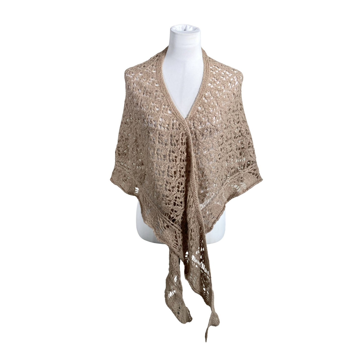 Naisten Noa Noa - Hartiahuivi, koko Maxi - Beige (1)