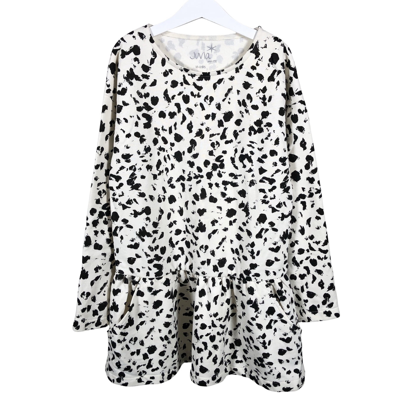 Tyttöjen Juvia - Collegemekko, koko 140 - 146 - Luonnonvalkoinen (2)