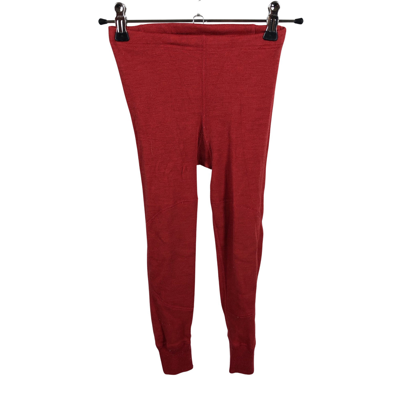 Unisex Ruskovilla - Villahousut, koko 104 - 110 - Punainen (2)