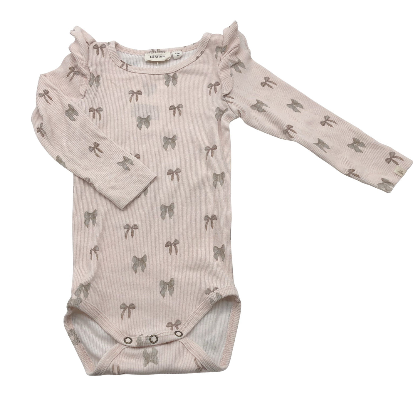 Tyttöjen Lil ´Atelier - Body, koko 86 - 92 - Vaaleanpunainen (1)