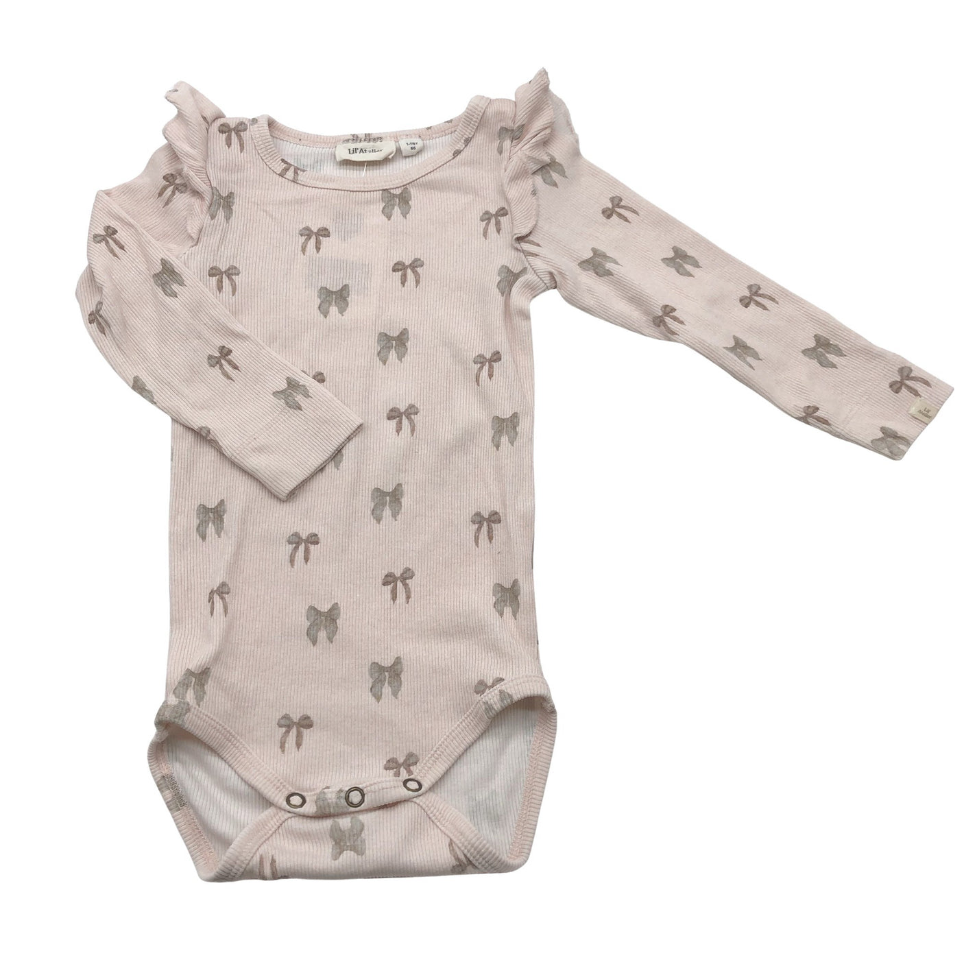 Tyttöjen Lil ´Atelier - Body, koko 86 - 92 - Vaaleanpunainen (2)