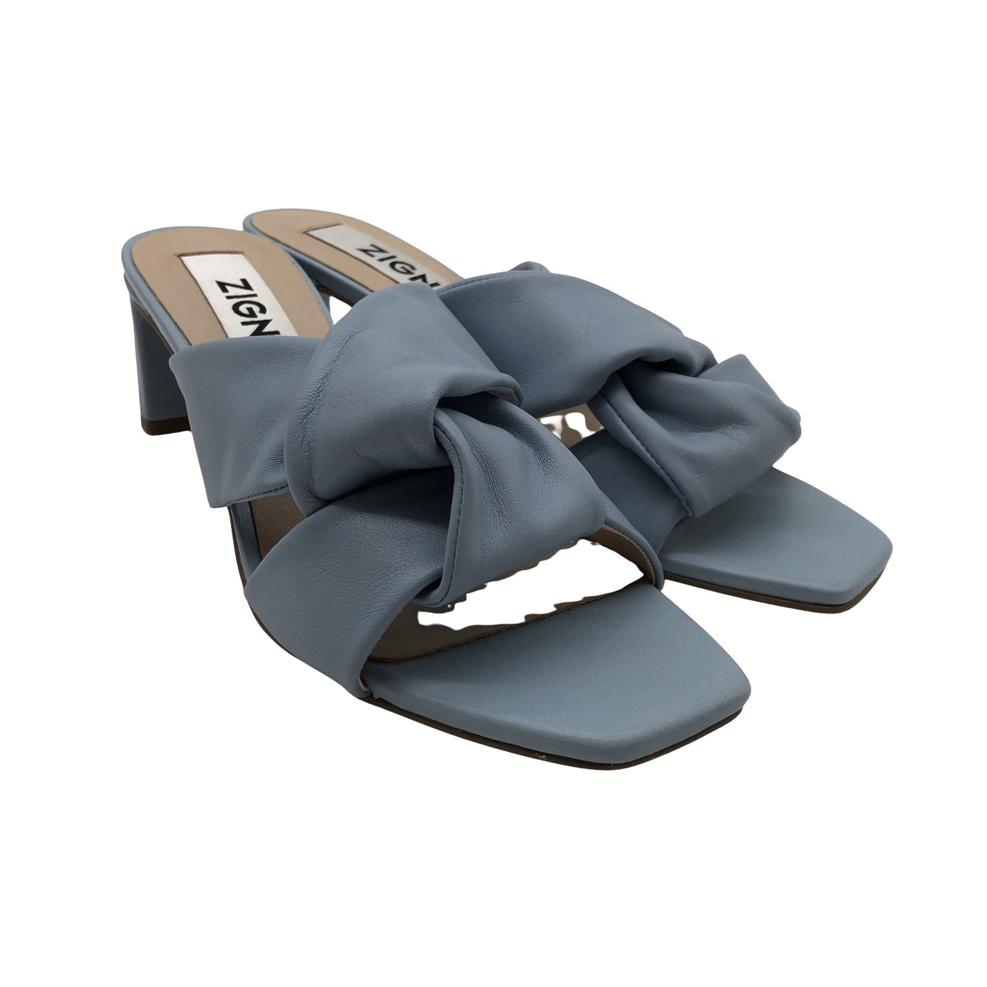 Naisten Zign - Korolliset sandaalit, koko 40 - Vaaleansininen (2)