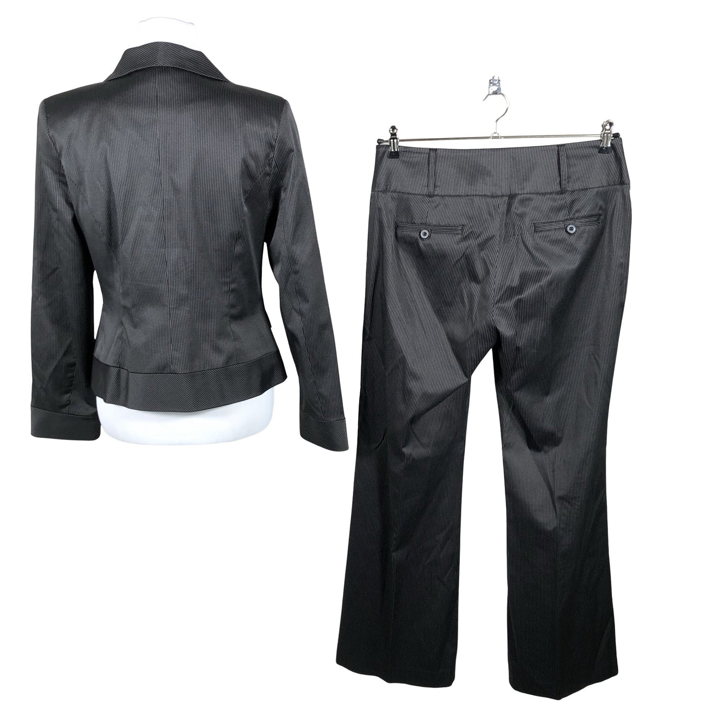 Naisten Trendy Look - Jakkupuku, koko 38 - Musta (2)