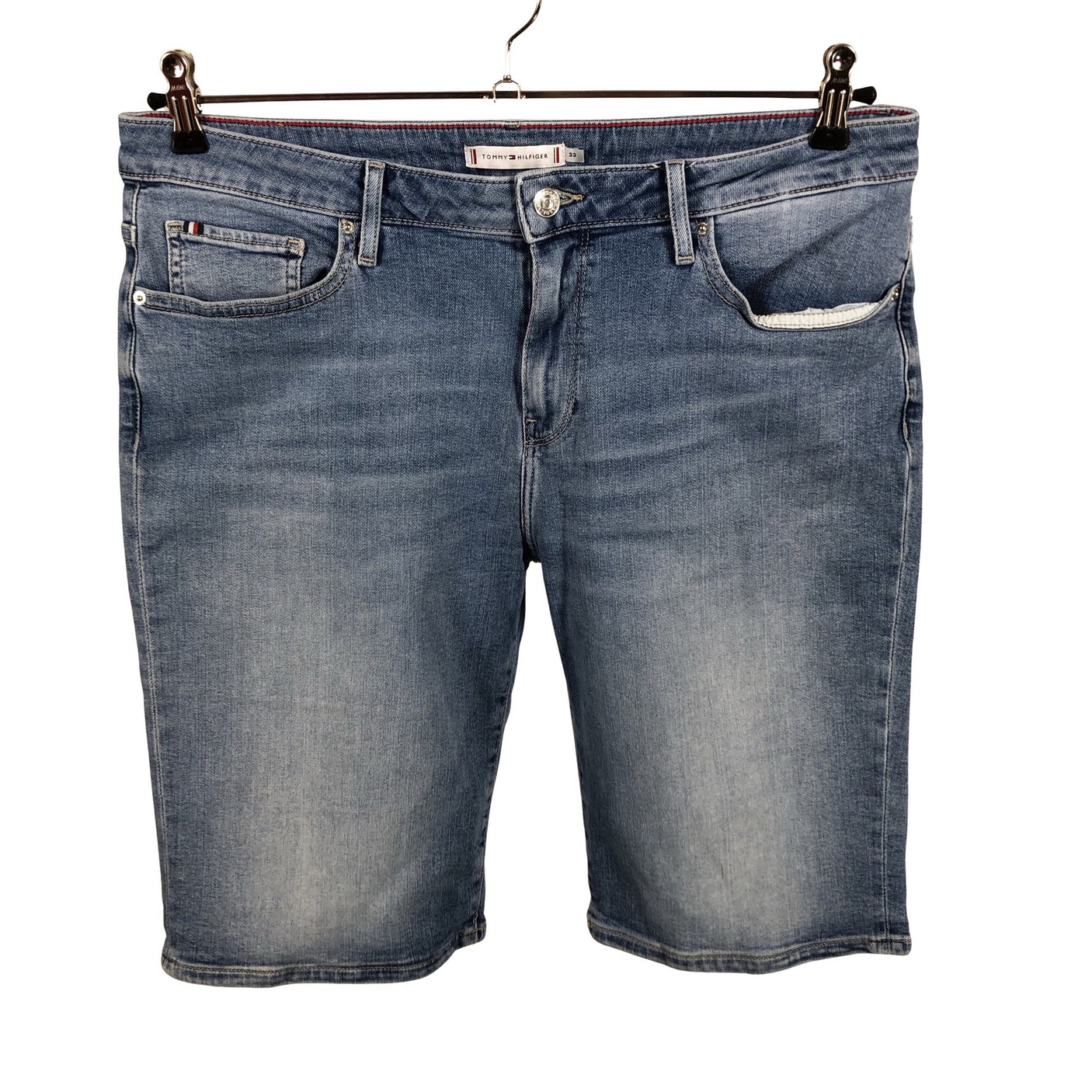 Naisten Tommy Hilfiger - Farkkushortsit, koko W33 - Sininen (2)
