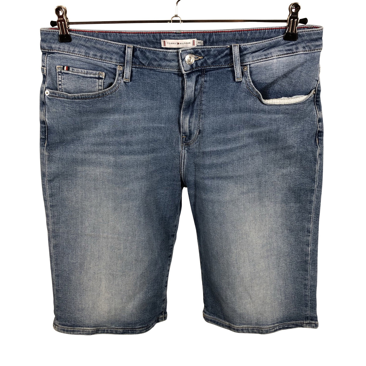 Naisten Tommy Hilfiger - Farkkushortsit, koko W33 - Sininen (3)