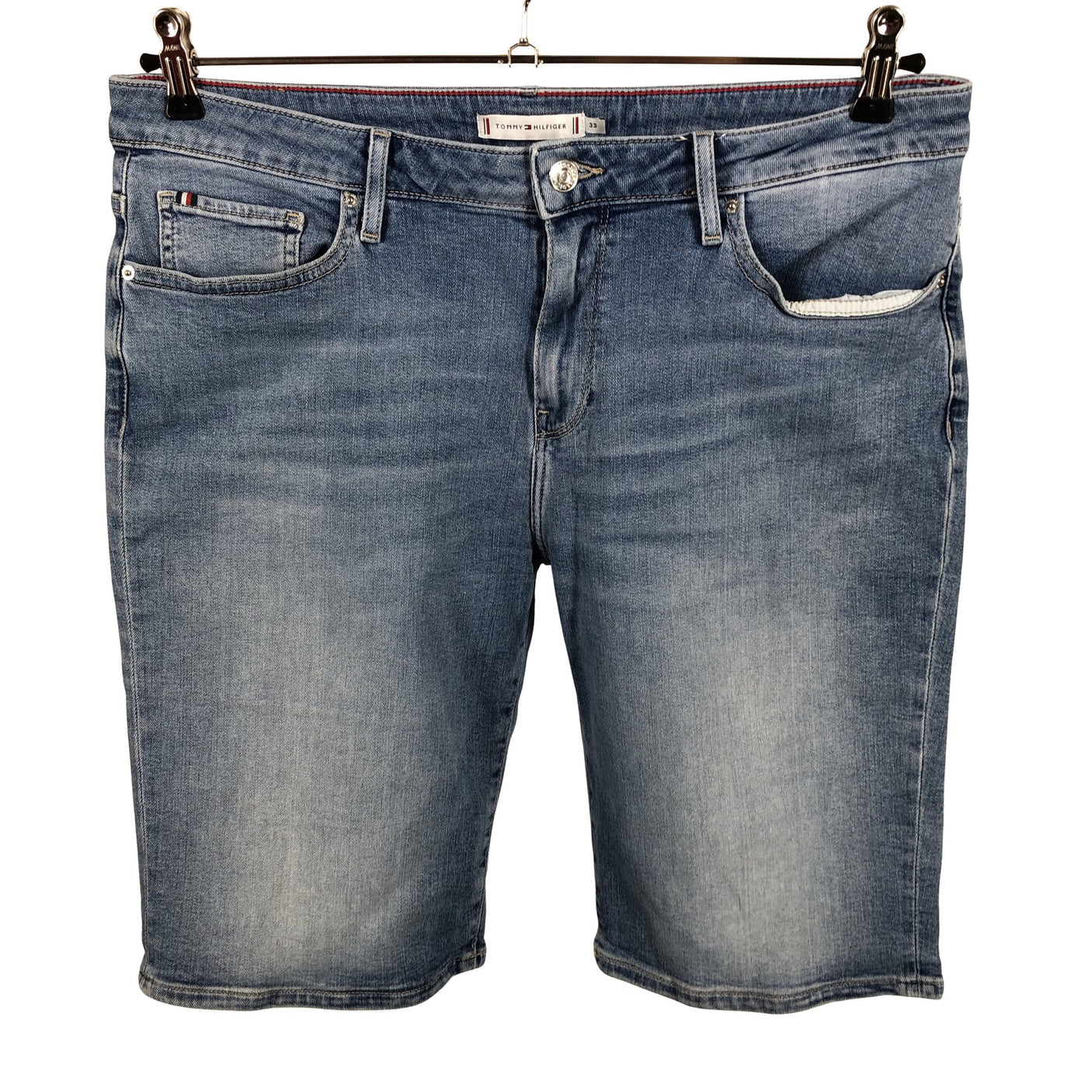 Naisten Tommy Hilfiger - Farkkushortsit, koko W33 - Sininen (1)