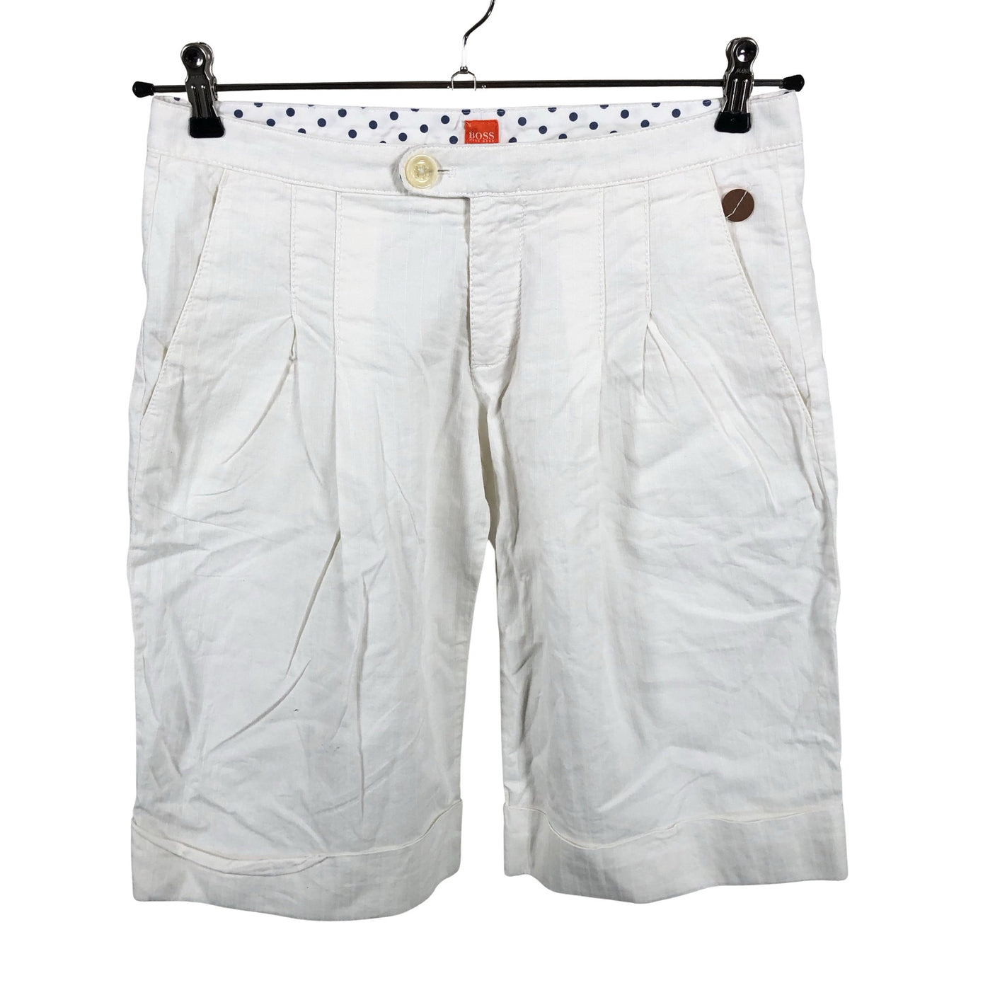 Naisten Hugo Boss - Shortsit, koko 36 - Valkoinen (1)