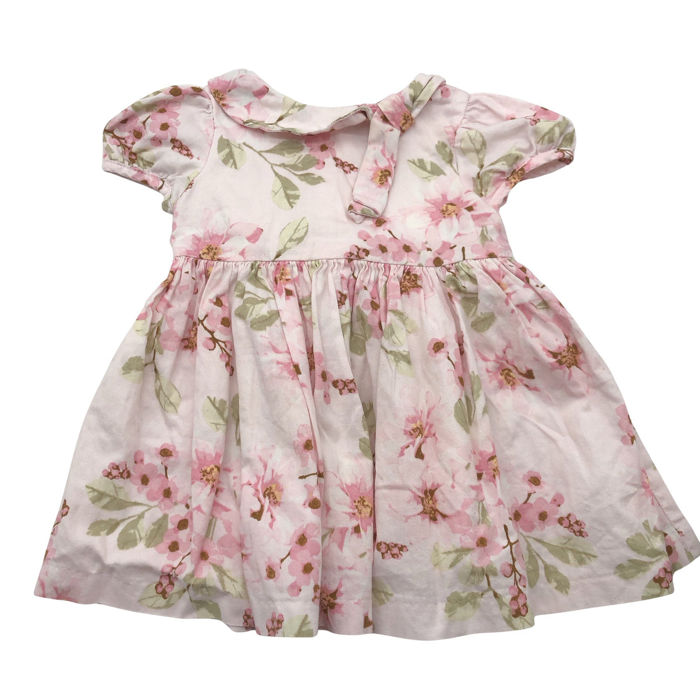 Tyttöjen Laura Ashley - Juhlamekko, koko 74 - 80 - Vaaleanpunainen (2)