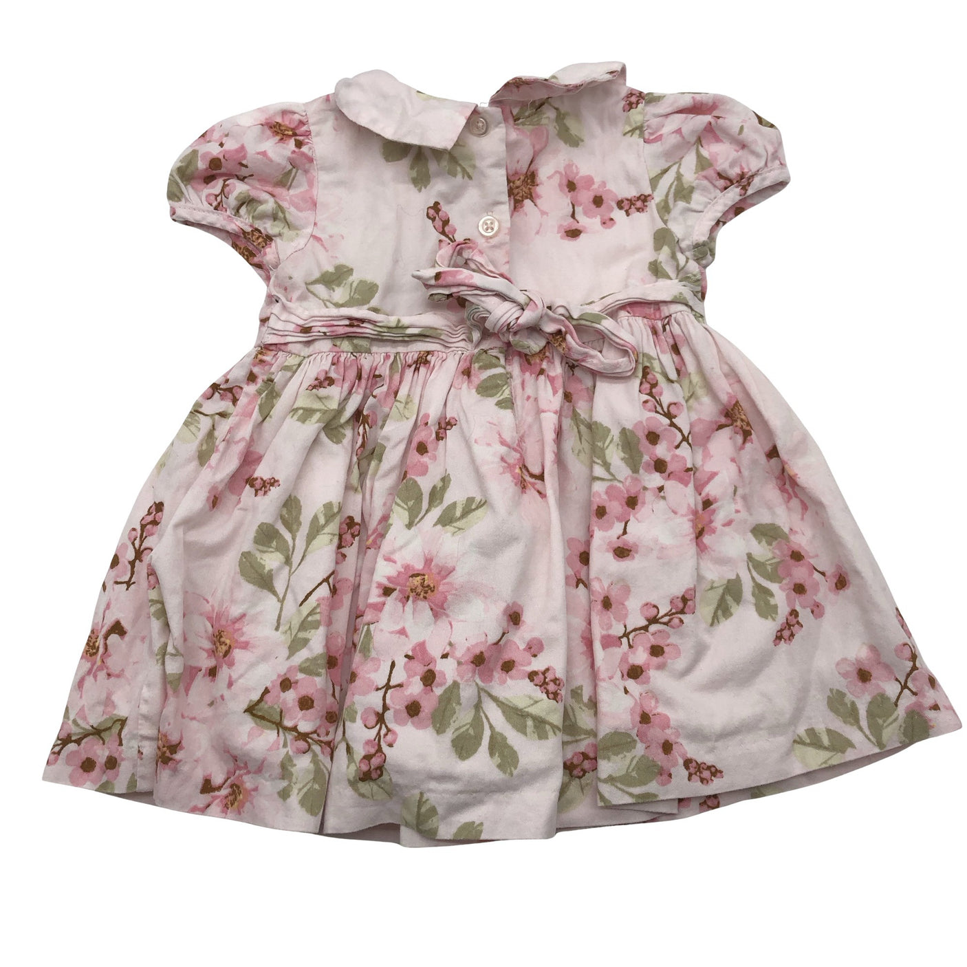 Tyttöjen Laura Ashley - Juhlamekko, koko 74 - 80 - Vaaleanpunainen (3)