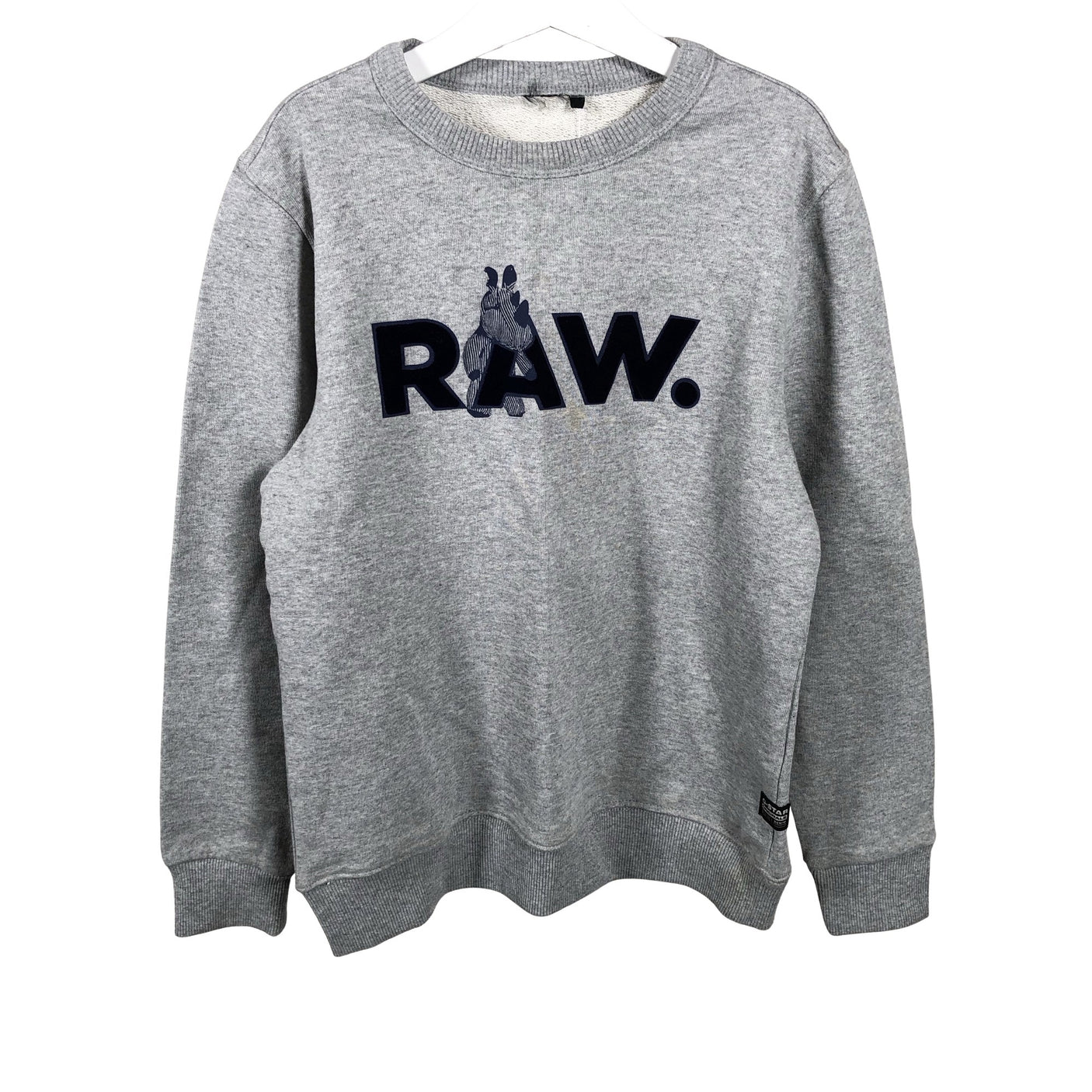 Unisex G-star - Collegepaita, koko 146 - 152 - Harmaa (1)