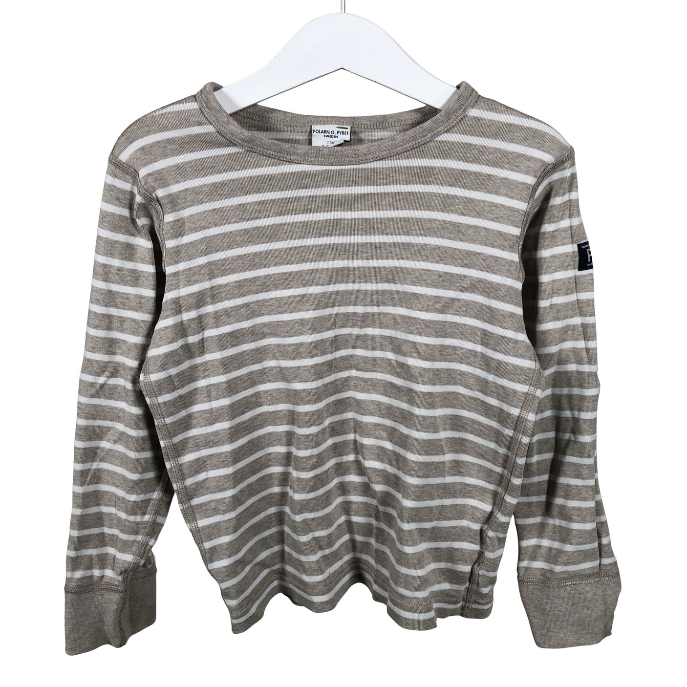 Unisex Polarn O. Pyret - Trikoopaita, koko 110 - 116 - Harmaa (2)