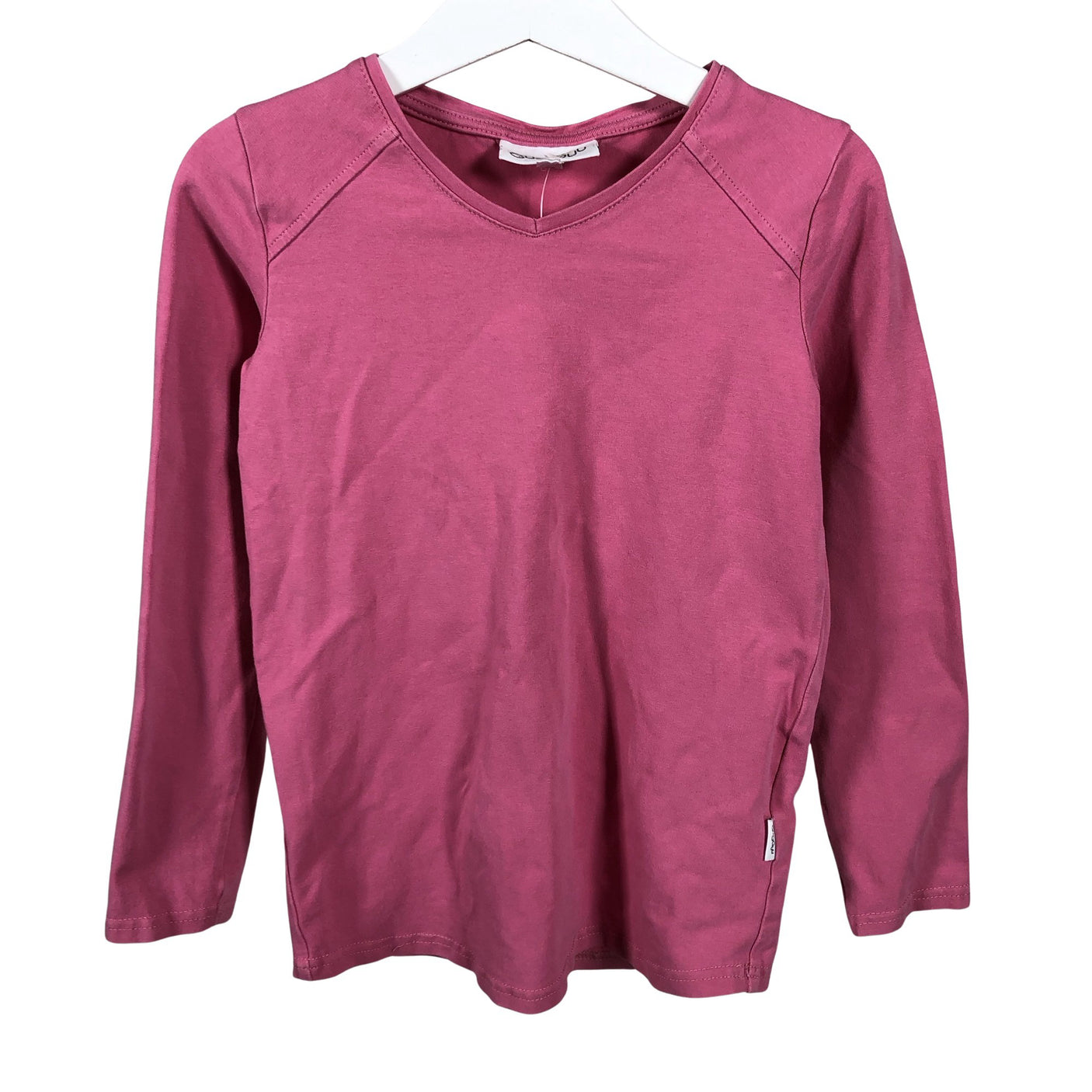 Tyttöjen Gugguu - Trikoopaita, koko 110 - 116 - Pinkki (2)