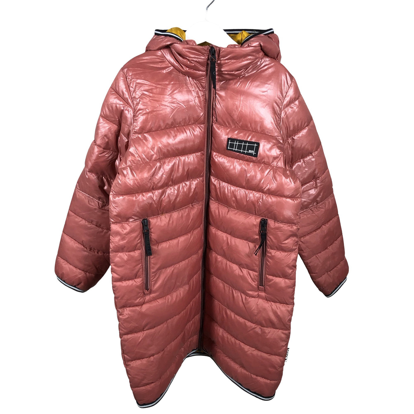 Tyttöjen Molo Kids - Toppatakki, koko 122 - 128 - Vaaleanpunainen (1)