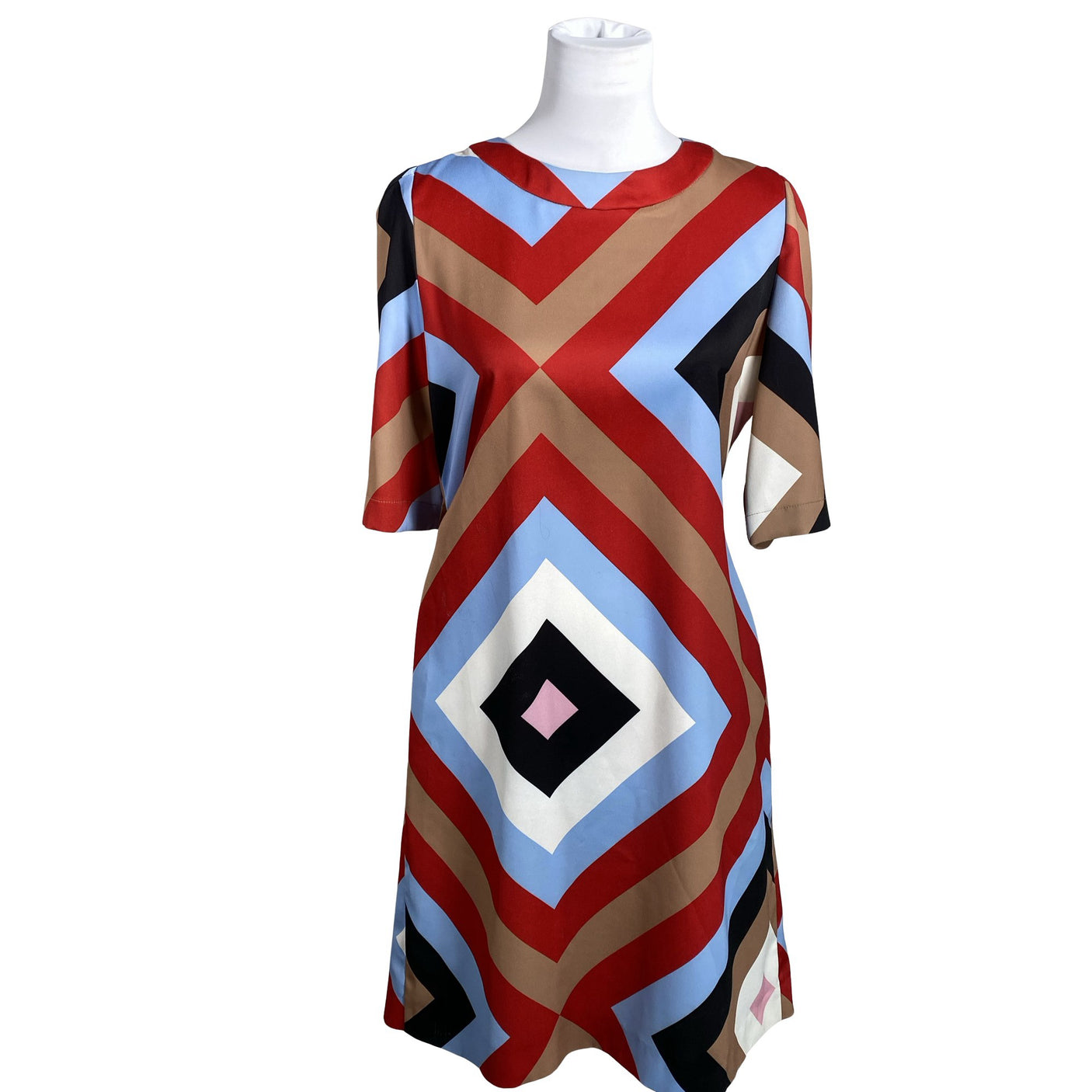 Naisten Marella - Sifonkimekko, koko 52 - Vaaleansininen (3)