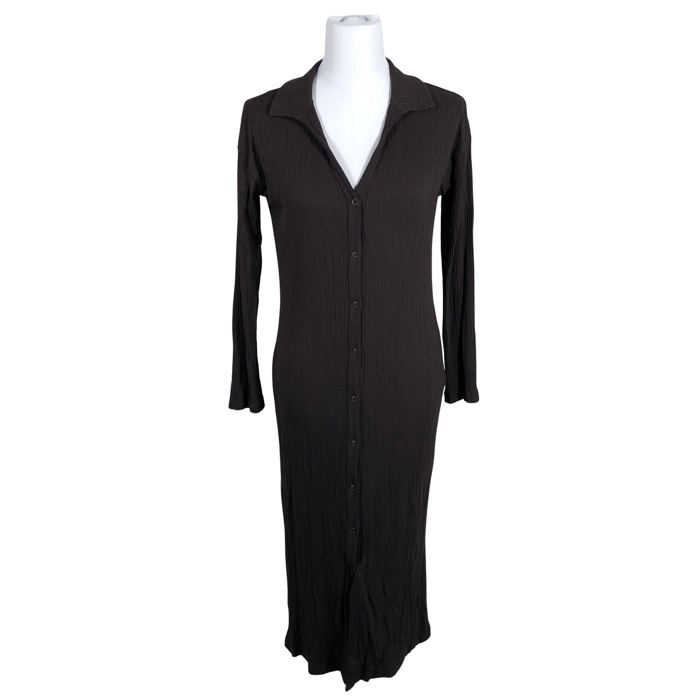 Naisten me&i - Trikoomekko, koko 36 - Ruskea (1)