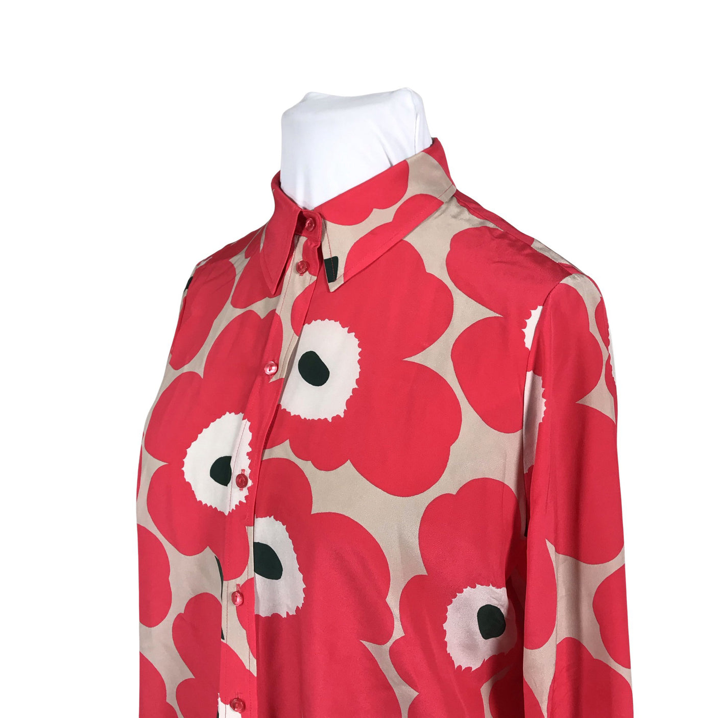 Naisten Marimekko - Pusero, koko 44 - Punainen (2)