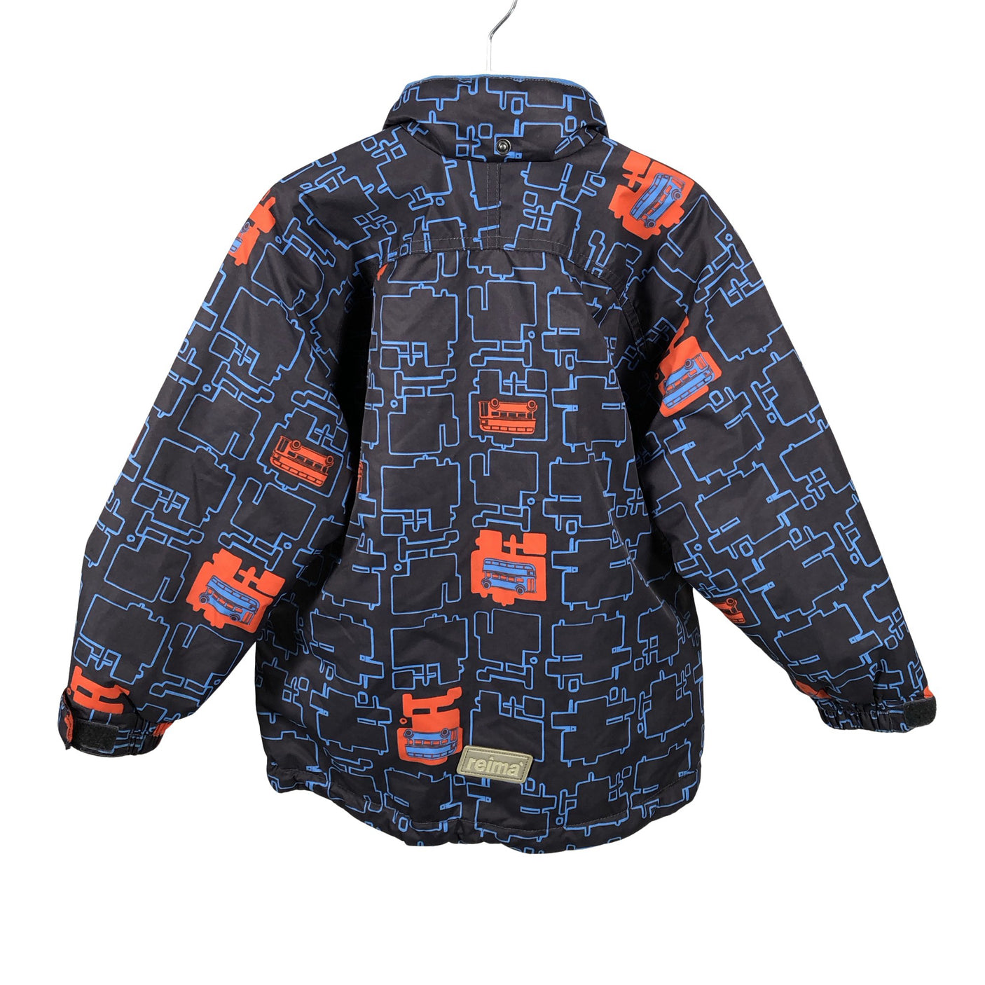 Unisex Reima - Kevyttoppatakki, koko 98 - 104 - Harmaa (6)