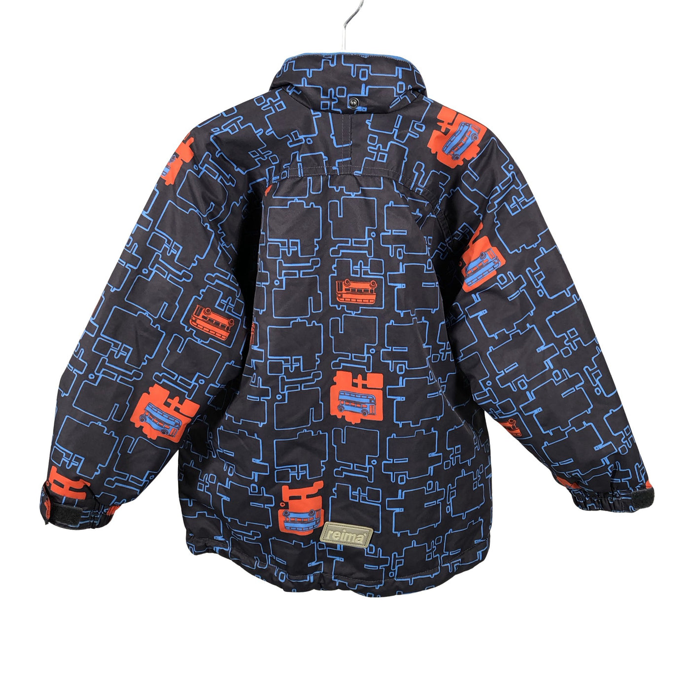 Unisex Reima - Kevyttoppatakki, koko 98 - 104 - Harmaa (4)