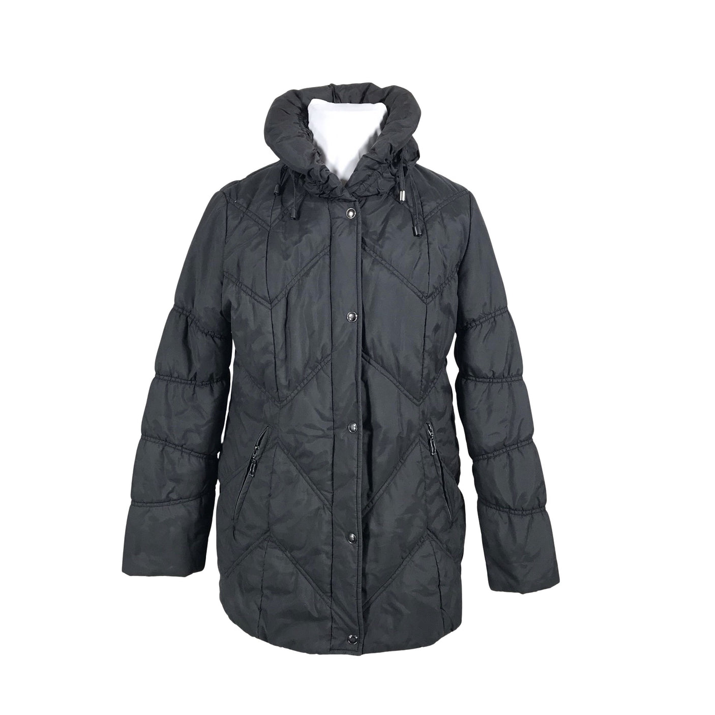 Naisten Classic Line - Toppatakki, koko 42 - Musta (1)