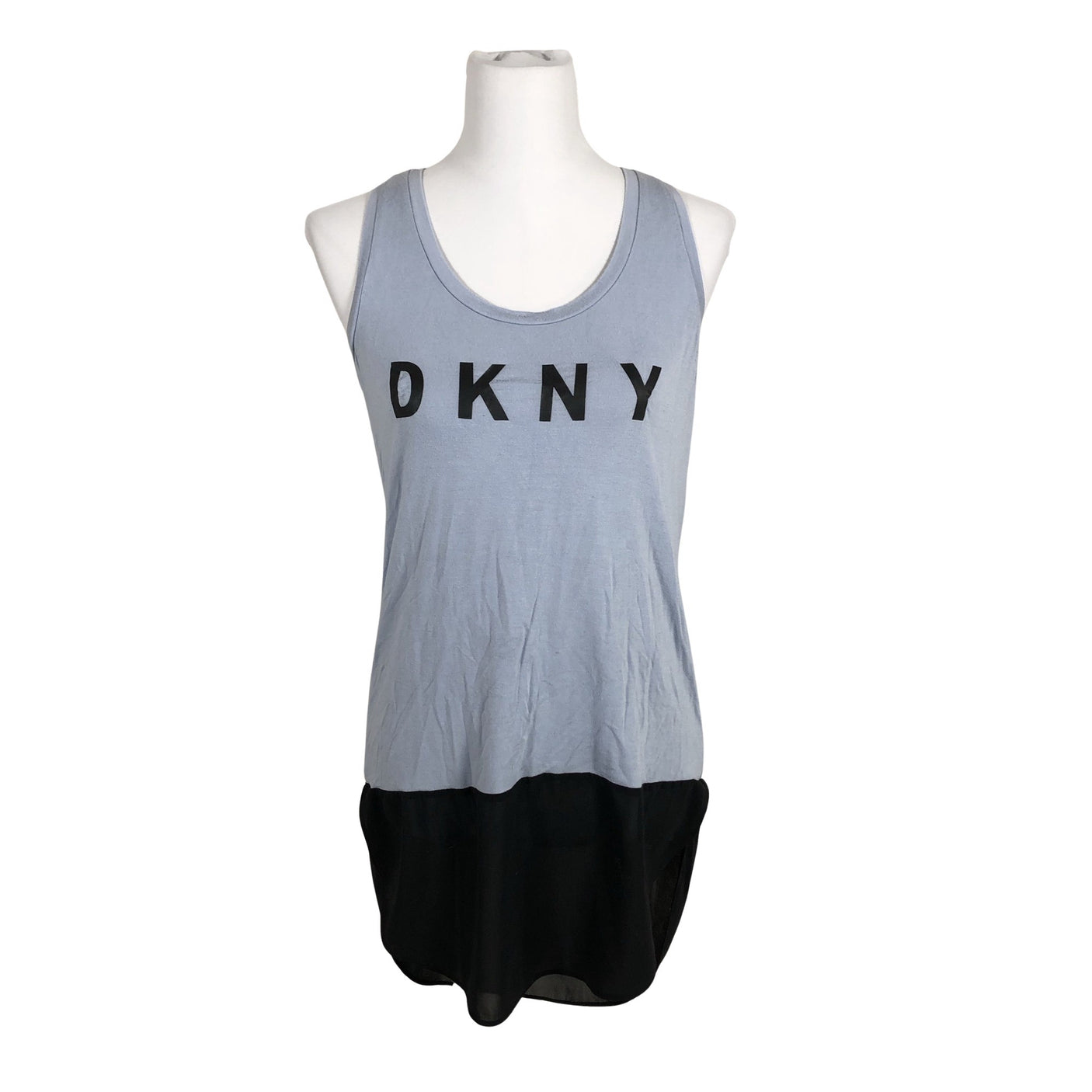 Naisten DKNY - Trikootoppi, koko 38 - Vaaleansininen (1)