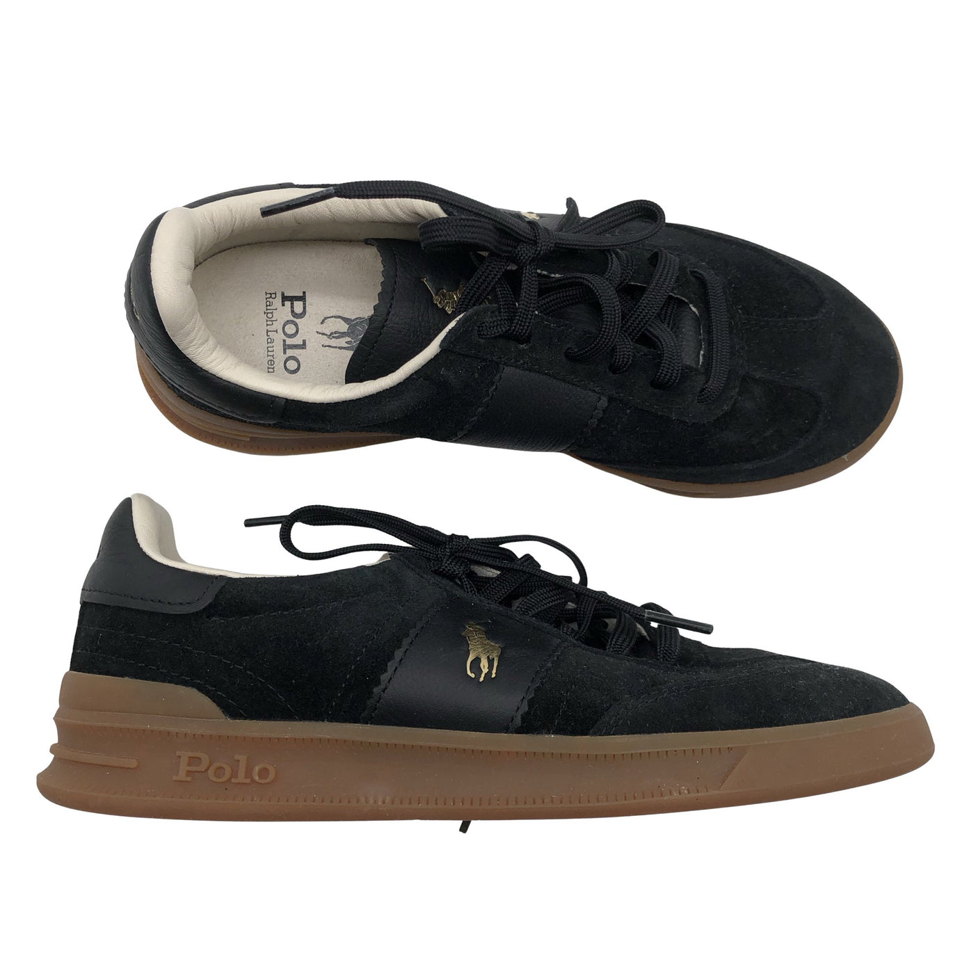 Naisten Polo Ralph Lauren - Tennarit, koko 39 - Musta (1)