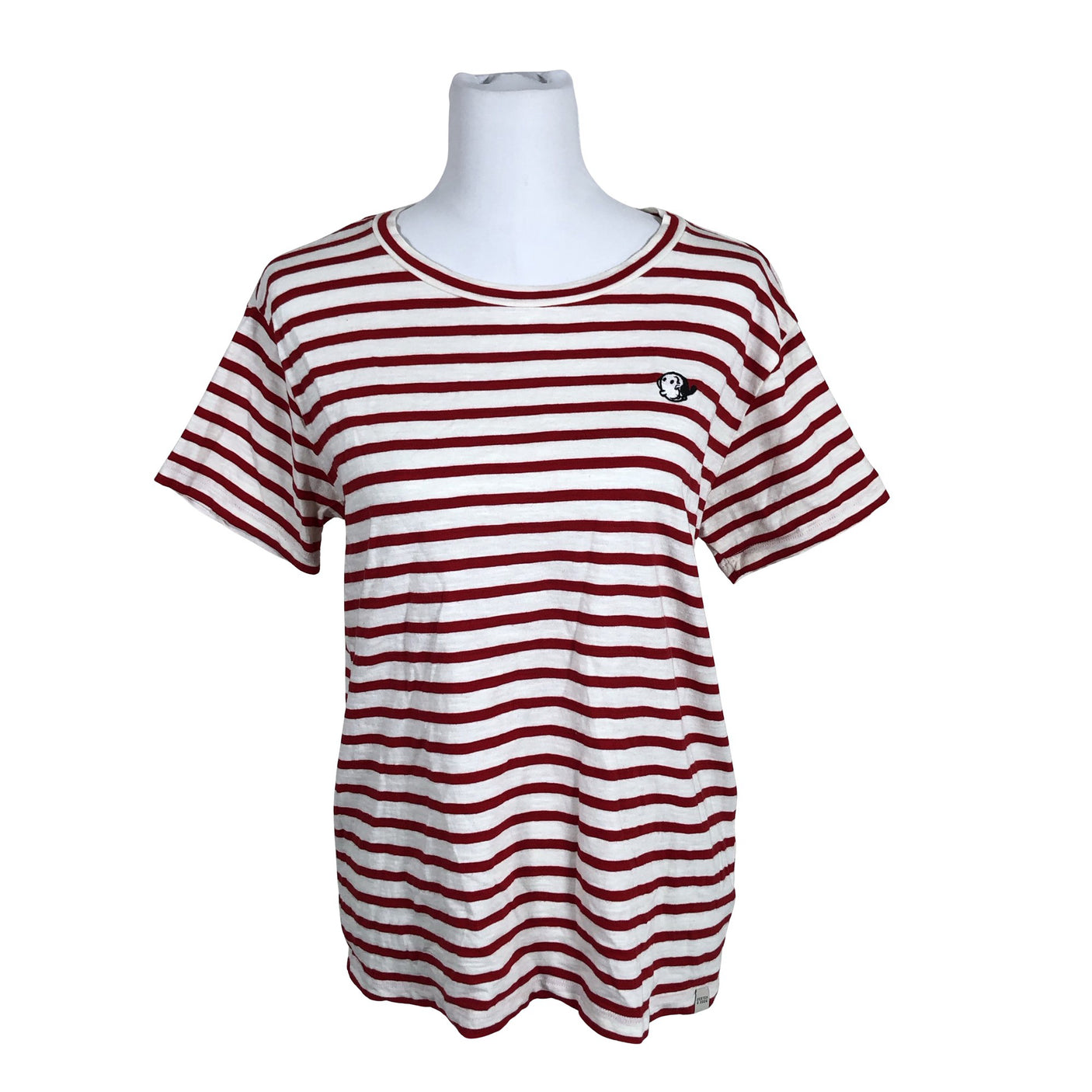 Naisten Scotch&Soda - T-paita, koko 38 - Luonnonvalkoinen (2)