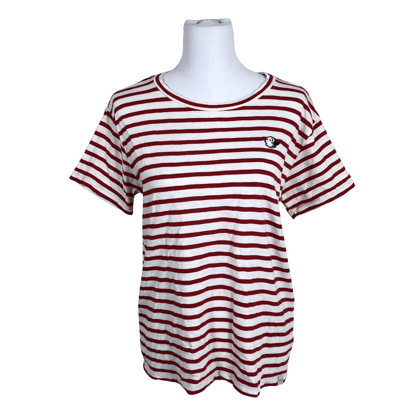 Naisten Scotch&Soda - T-paita, koko 38 - Luonnonvalkoinen (1)