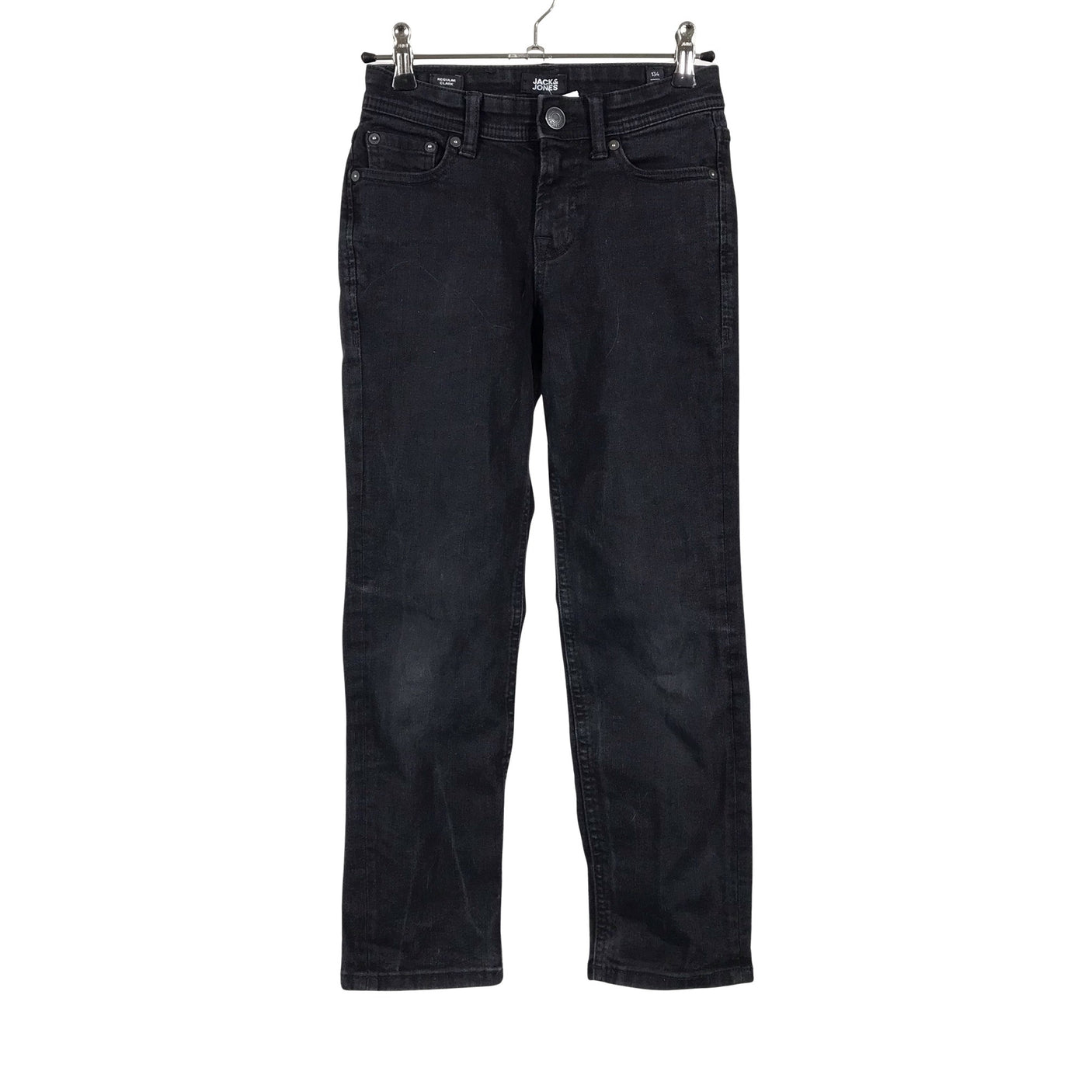 Poikien Jack & Jones - Farkut, koko 128 - 134 - Musta (1)