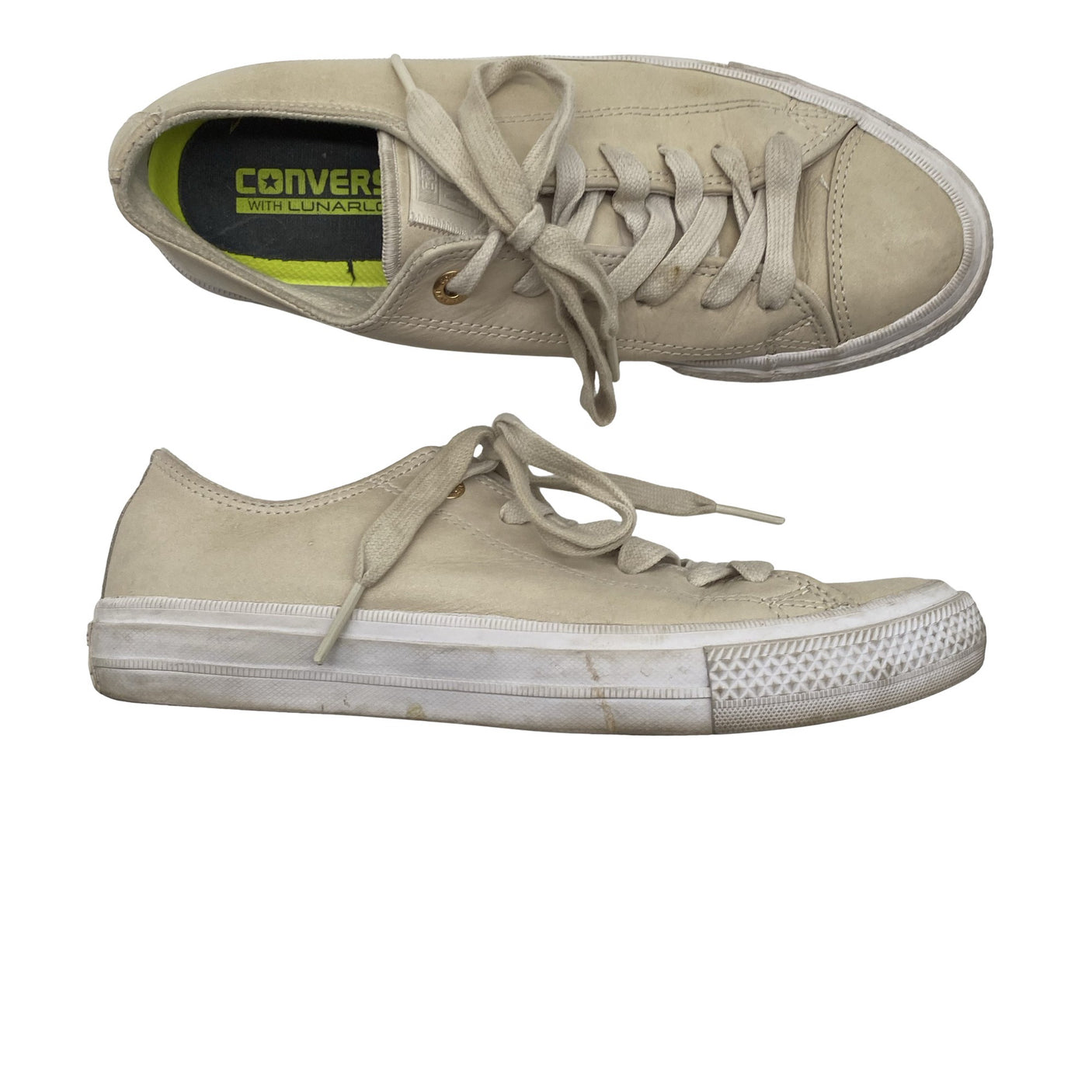 Naisten Converse - Tennarit, koko 39 - Beige (1)